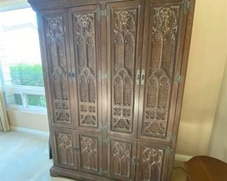 Stereo Armoire with record storage