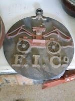 Fire Insurance plaque, appears good old cast iron
