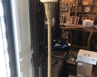 Antique Torchier lamp