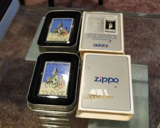 Zippo Olympic Games Lighters $25 each