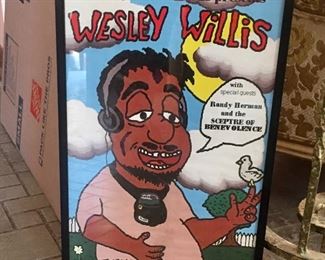 Wesley Willis Memorabilia 