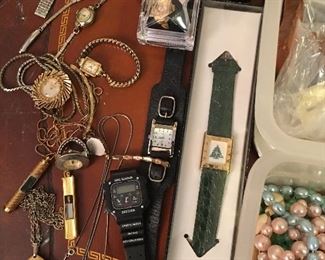 Vintage costume jewelry Watches 