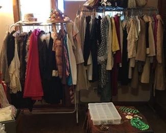 Vintage clothing and coats