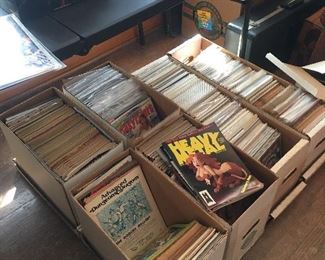 HUGE Comic Book Collection. Adult Magazines, Heavy Metal, Dungeons and Dragons, Gent, Cherry, Playboy, Superman, Spider Man, Thor, DC, Marvel... 