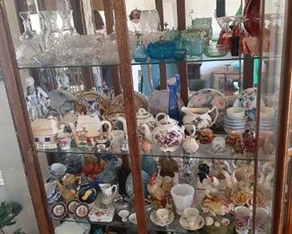 great collection of glass, crystal & china 