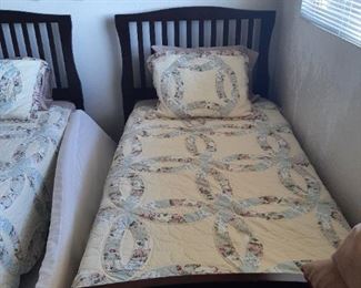 twin beds  50 each