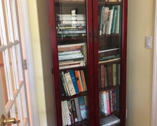 Cabinet with books 