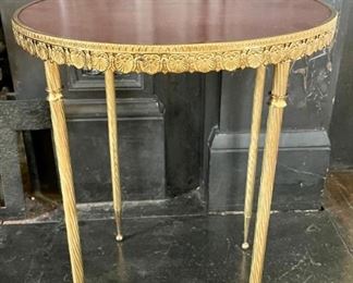 Contemporary occasional table in period style