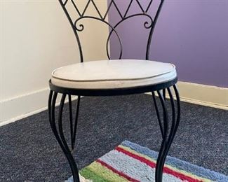 European iron decorative chair