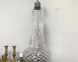 Waterford Crystal table lamp