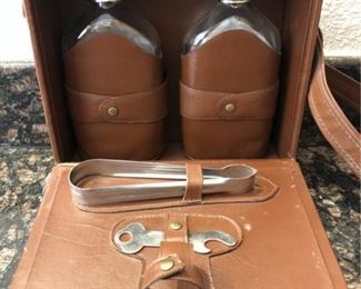 Leather Flask Case 
