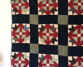 Early hand quilted Quilt 