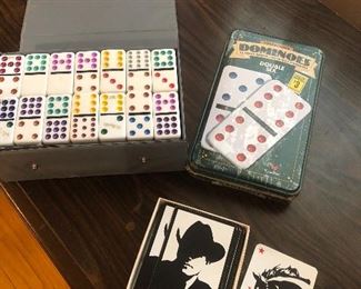 Domino’s and playing cards 