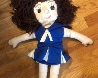 Cheerleader doll Livingston Academy 