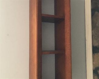 Solid wood shelf shadow box 