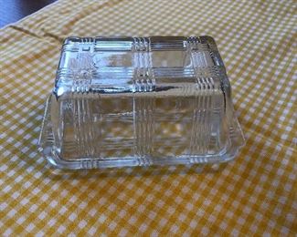 Large kitchen butter dish 
