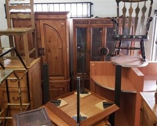Tables, chairs...