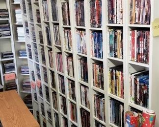 CDs and DVDs