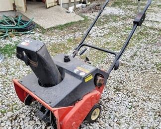 MTD Products Snowblower with Electric Start