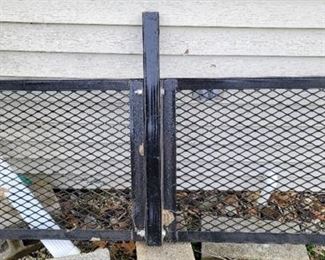 Black Hitch Mounted Cargo Tray Carrier