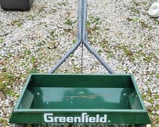 Greenfield Seed/Fertilizer Spreader with Lawn Marker