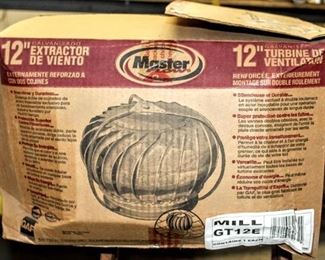 Master Flow 12" Turbine Extractor