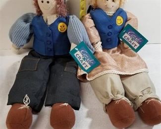 Four Cute Walmart Dolls.