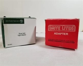 One Brite Lites Adapter and One Three Jack Light Adapter.