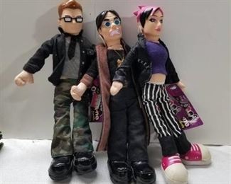 The Osbourne Family. Ozzy, Jack, Kelly.