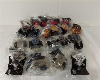 Lot of 20 Mcdonalds Happy Meal Toys Year 2001 - Battle Bots Numbers 1 2 5 6 7