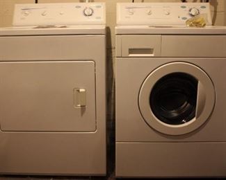 2000 Frigidaire electric washer and dryer. Work excellent! Both have original manuals 