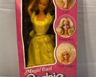 Mattel Vintage 1981 Magic Curl Barbie #3856 NEW IN BOX