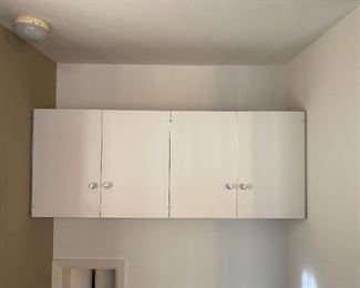 Laundry Room Above Washer/Dryer Cabinets $80