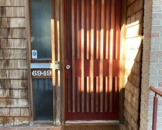 Front Door + Frame $500; Mail Slot $15; Street Numbers $10