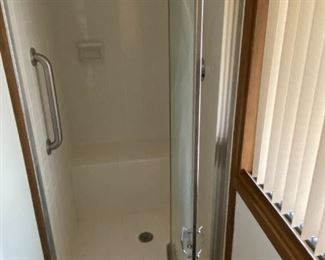 Shower Package includes tiles, hardware and door $75