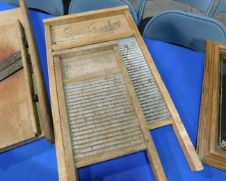 Antique wash board