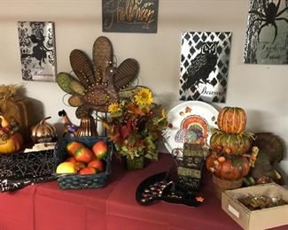 Assorted Fall Decorations