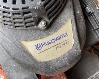 Husqvarna lawn mower.