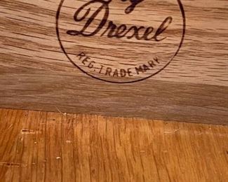 DREXEL DECLARATION by Kipp Stewart MCM Tambour Door Serving/Bar Cart