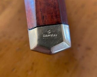 MCM Silverware Set in Large Wood Chest