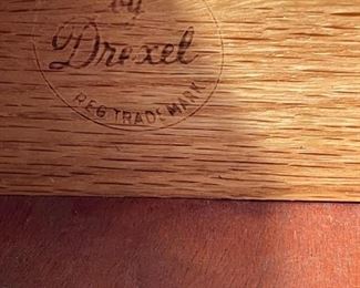 Pair DREXEL PROFILE by John Van Koert MCM End Tables / Nightstands
