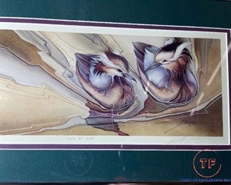 Signed Limited Edition "Grebes...From Here To There" by JODY BERGSMA