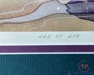 Signed Limited Edition "Grebes...From Here To There" by JODY BERGSMA