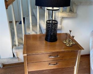 Pair DREXEL PROFILE by John Van Koert MCM End Tables / Nightstands