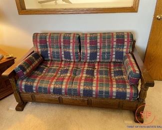 Vintage Howard Furniture Sofa and Love Seat