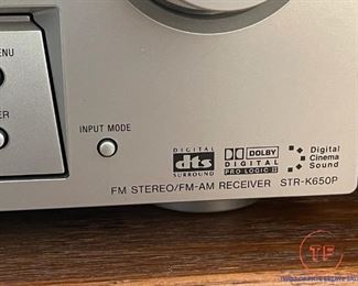 Sony STR-K650P Receiver