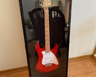 CARLOS SANTANA Signed California Guitar in High Gloss Shadow Box Display Case