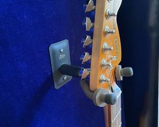 ROGER WATERS Autographed Squier by Fender Stratocaster - In High Gloss Shadow Box Display