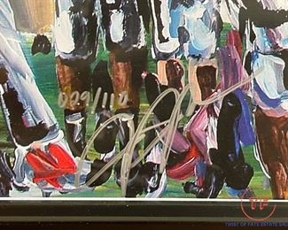 Limited Edition Signed Print Nebraska Huskers “Tunnel Walk” by JENNA JOHNSON