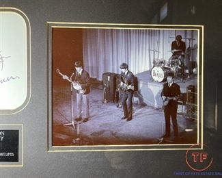 The BEATLES with Facsimile Autographs